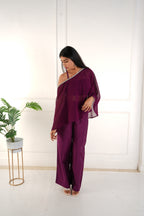 Plum aura cordset