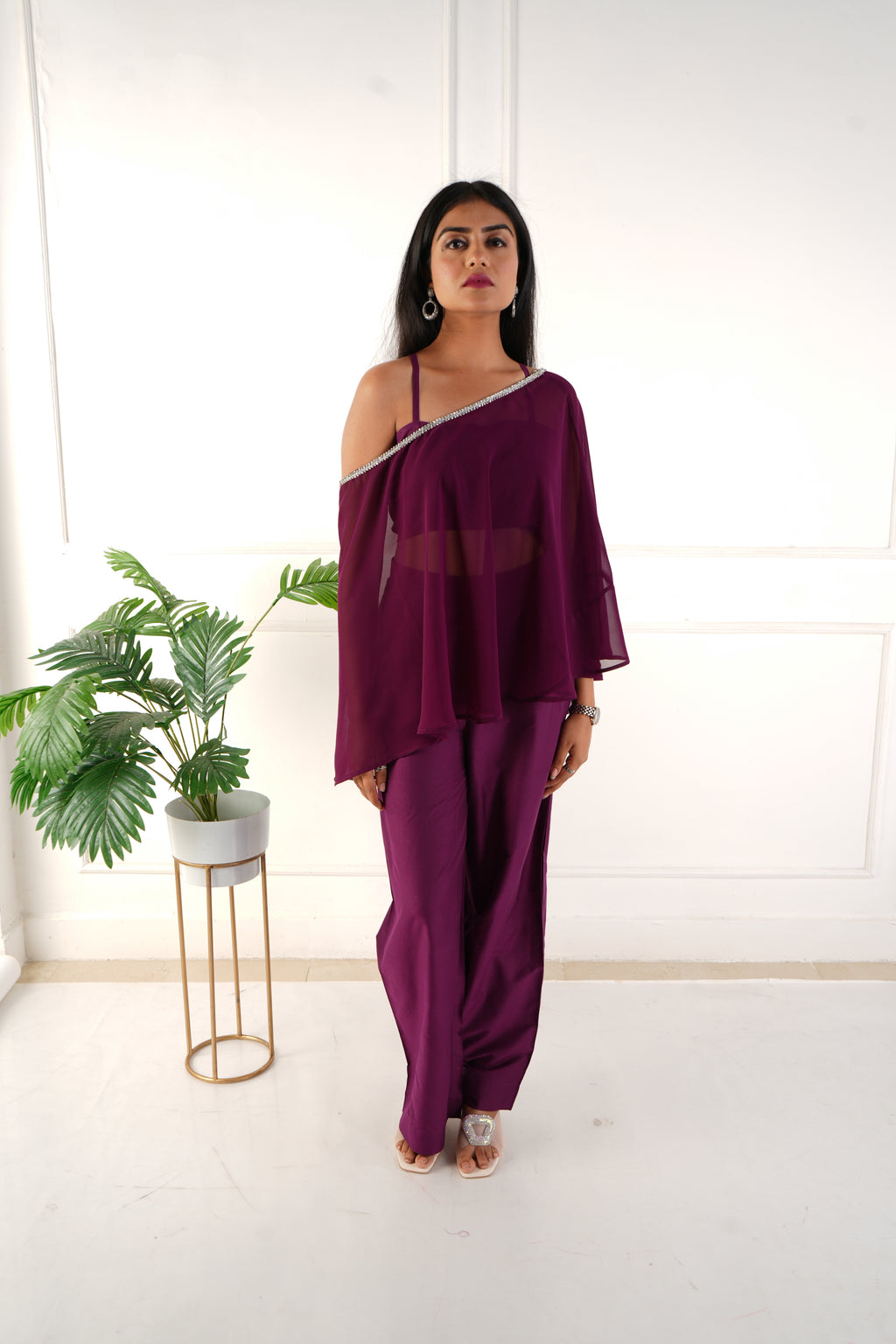 Plum aura cordset