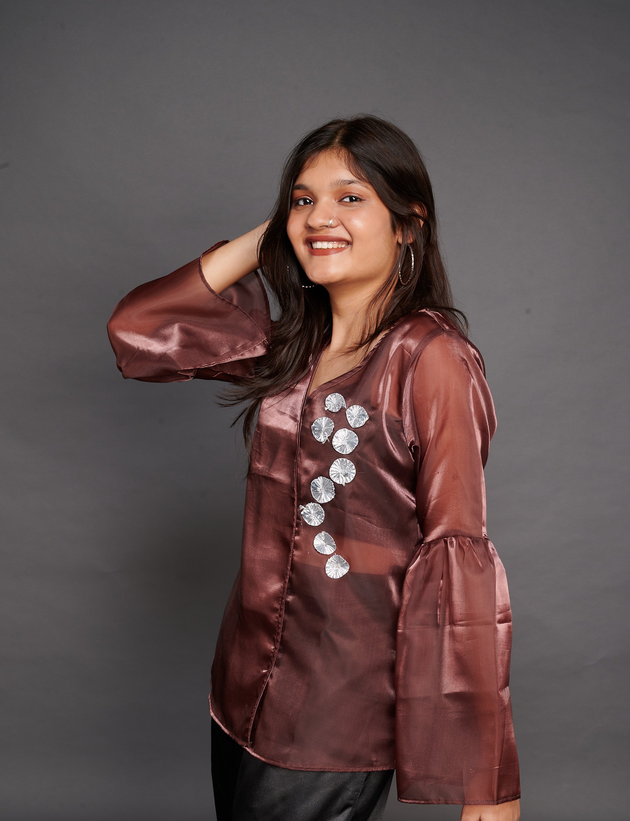 Zeenat Floral Top