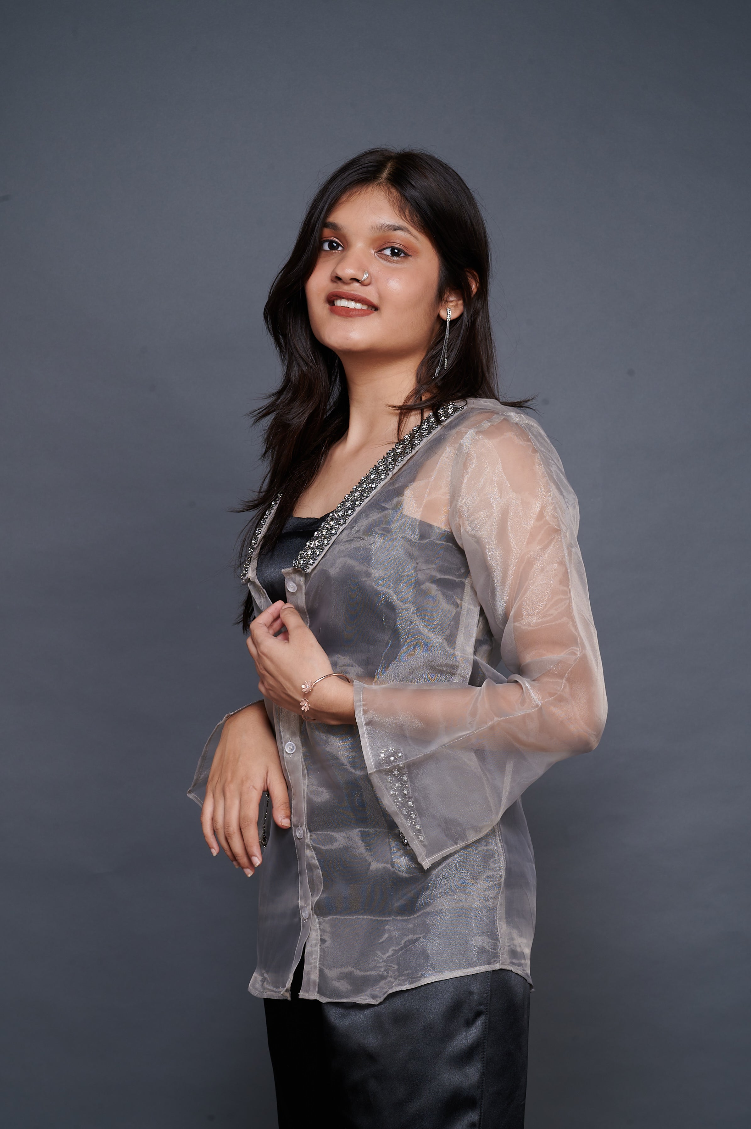 Zarqa Embellished Blouse