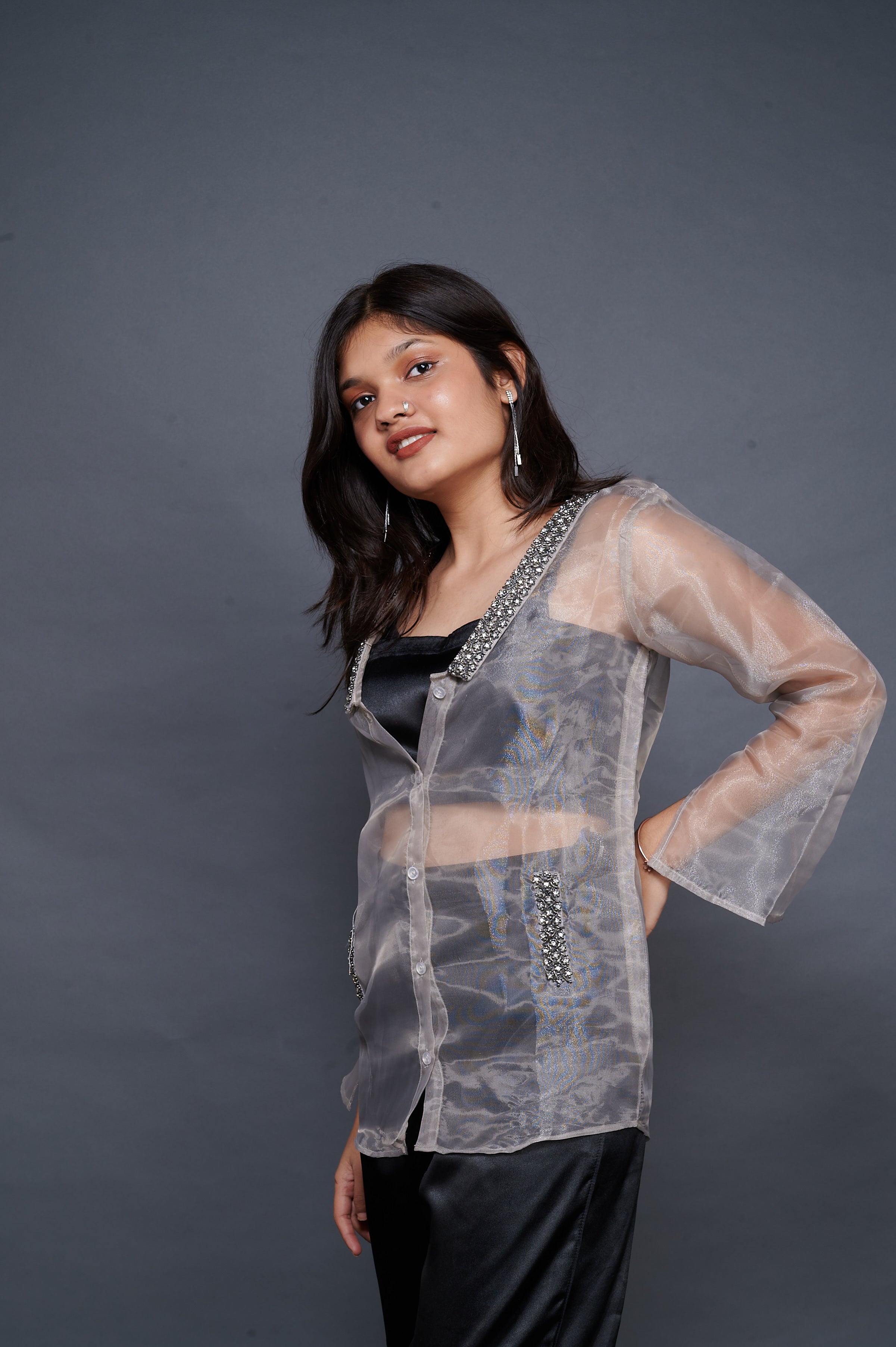 Zarqa Embellished Blouse