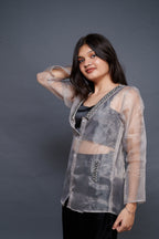 Zarqa Embellished Blouse