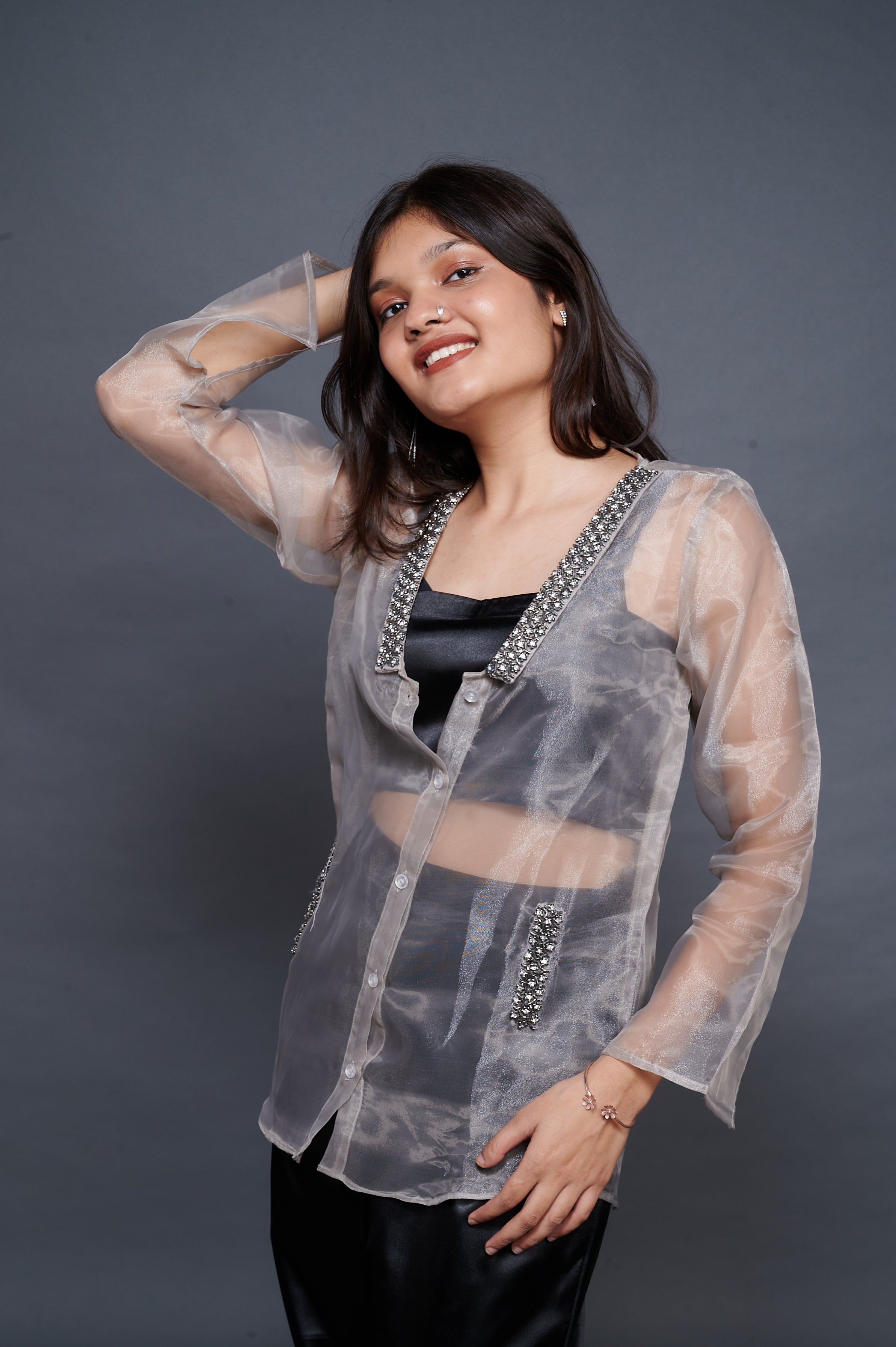 Zarqa Embellished Blouse