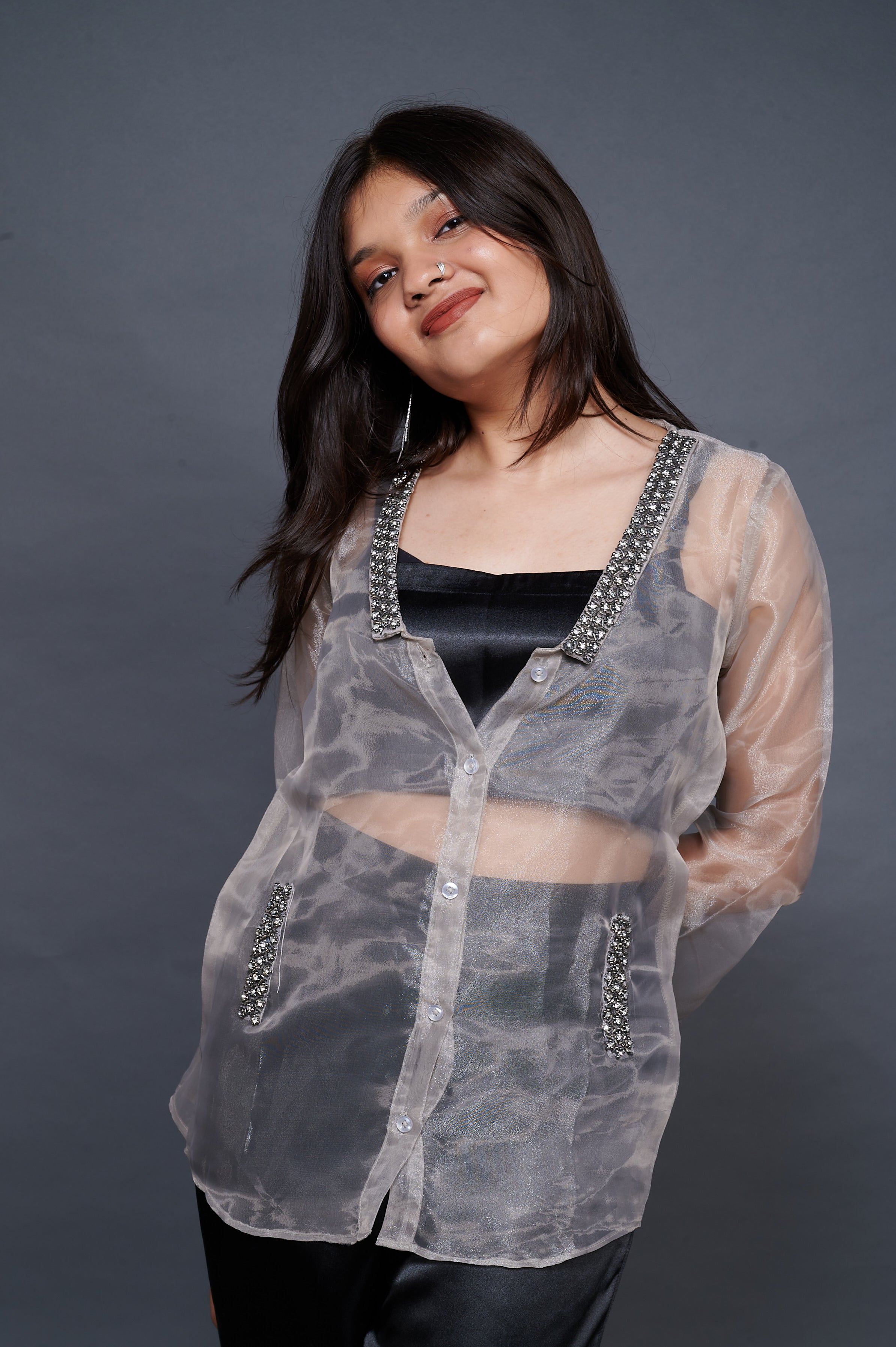 Zarqa Embellished Blouse