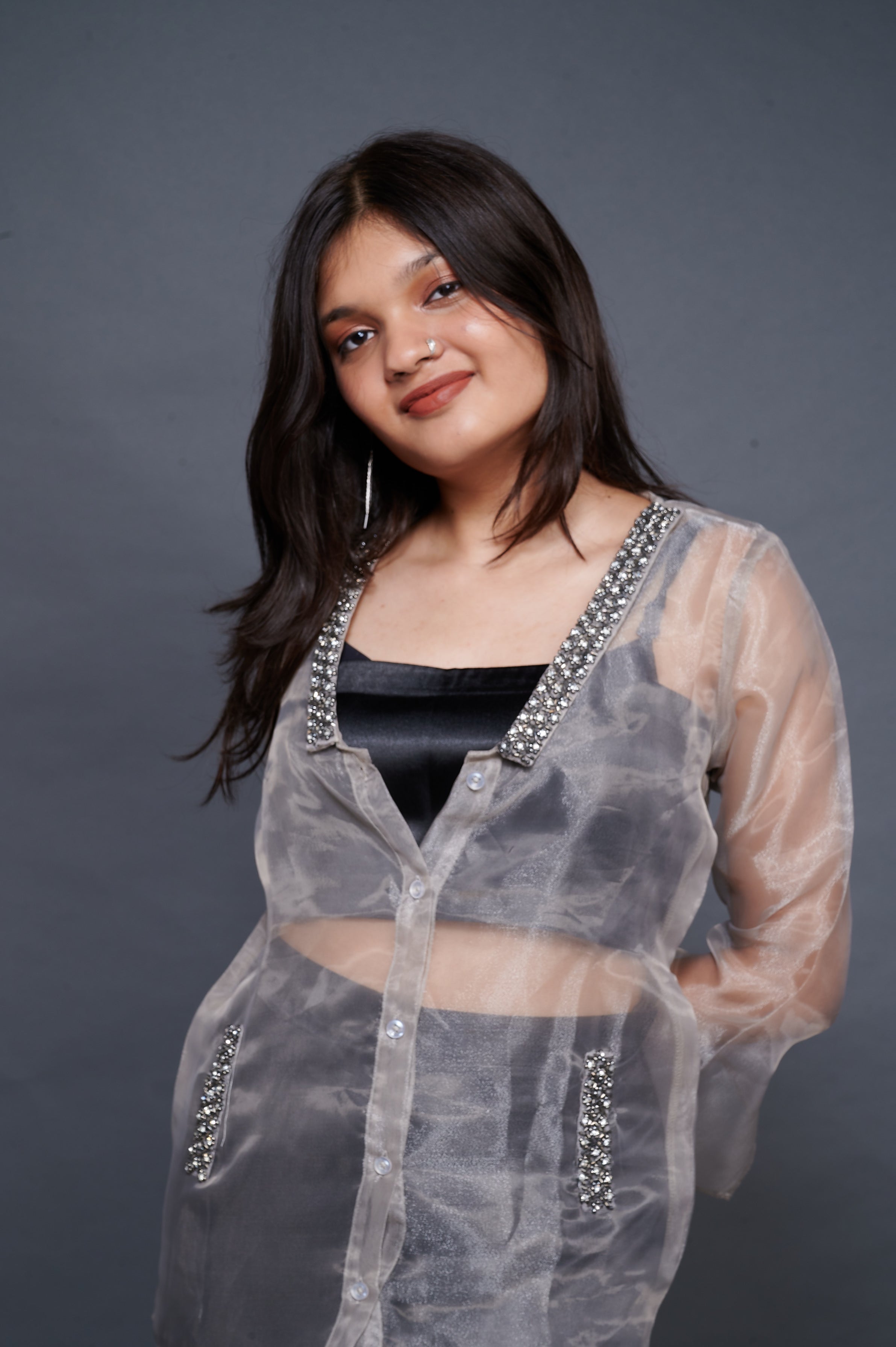Zarqa Embellished Blouse