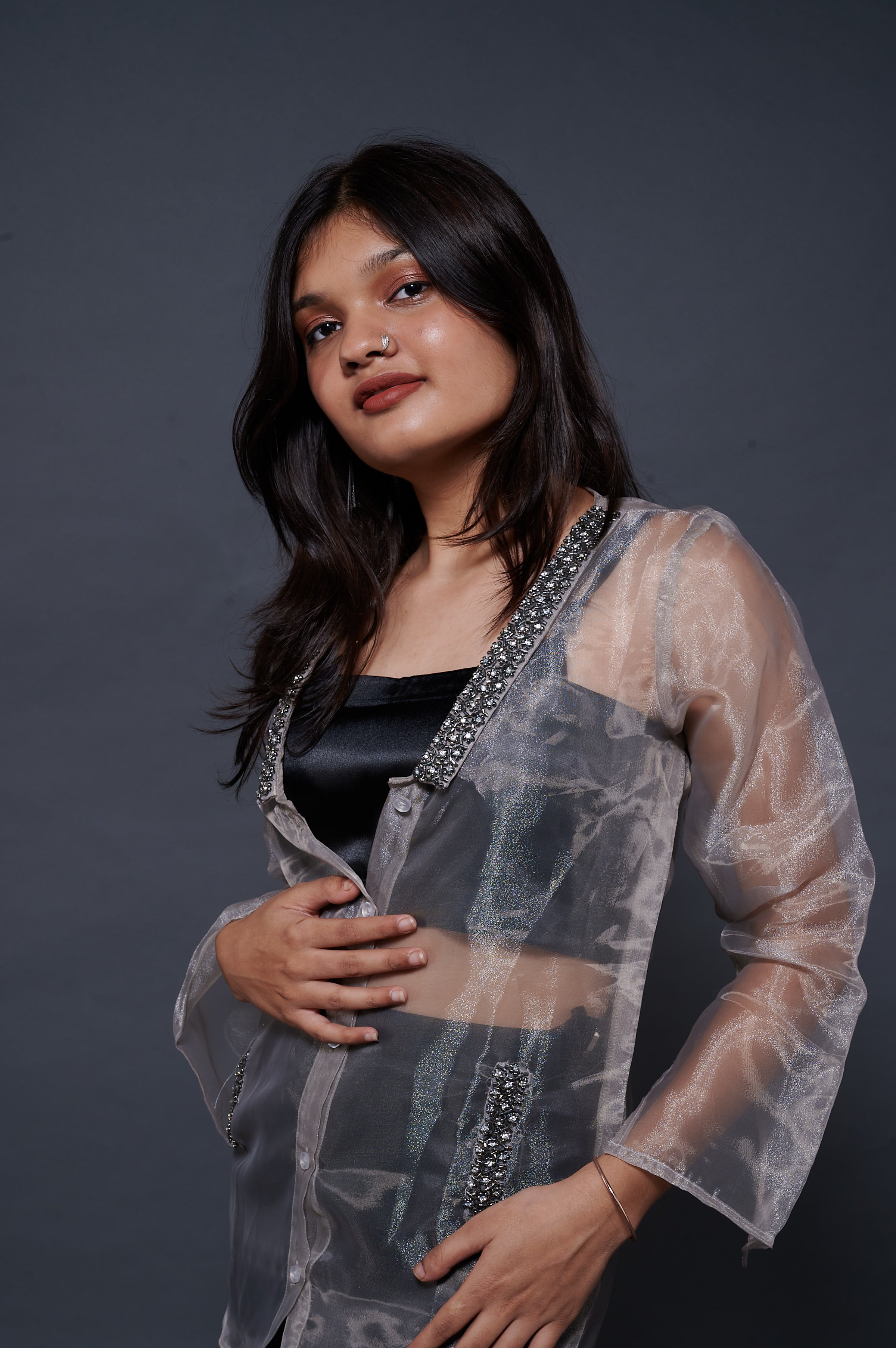 Zarqa Embellished Blouse