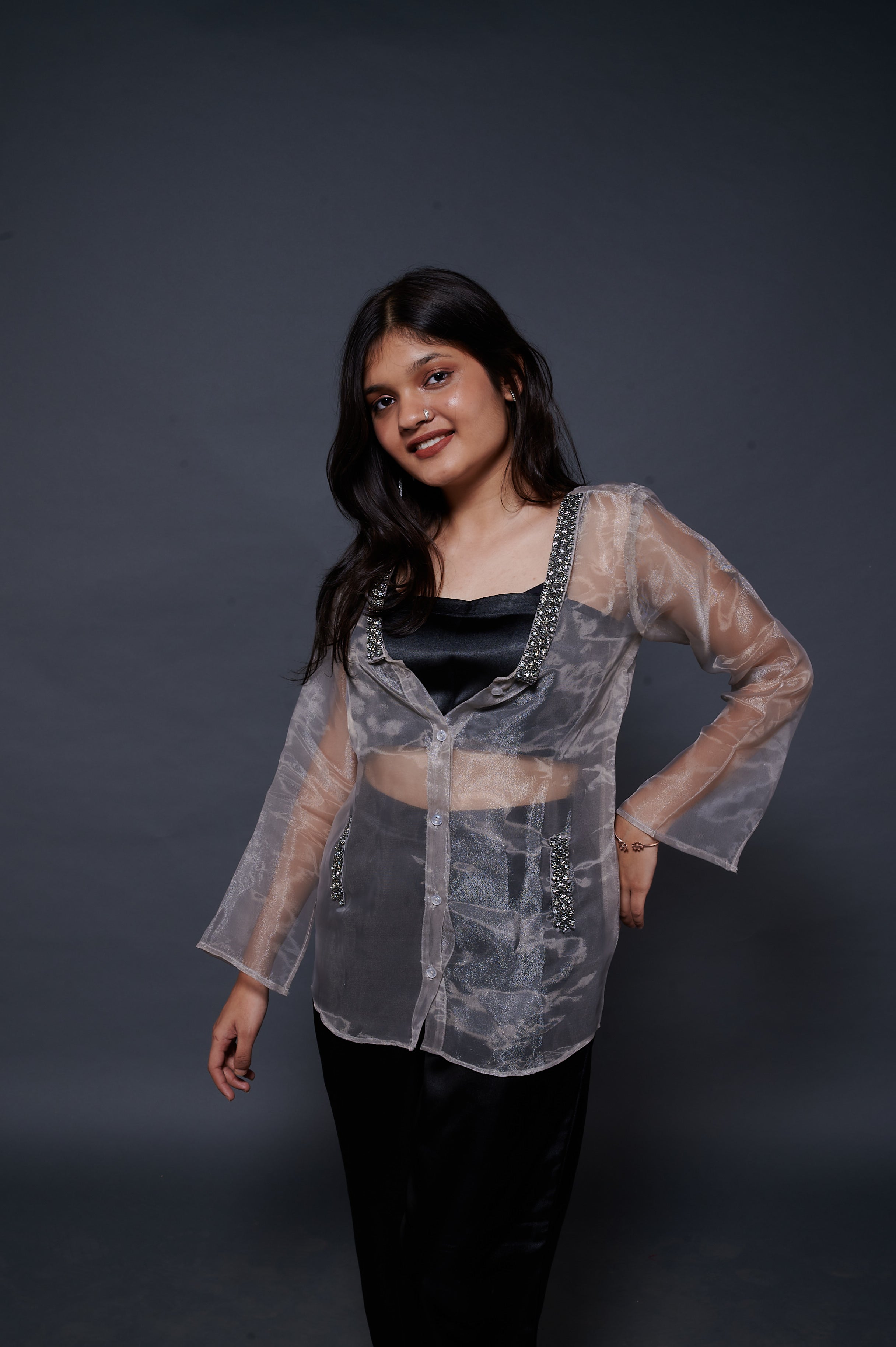 Zarqa Embellished Blouse