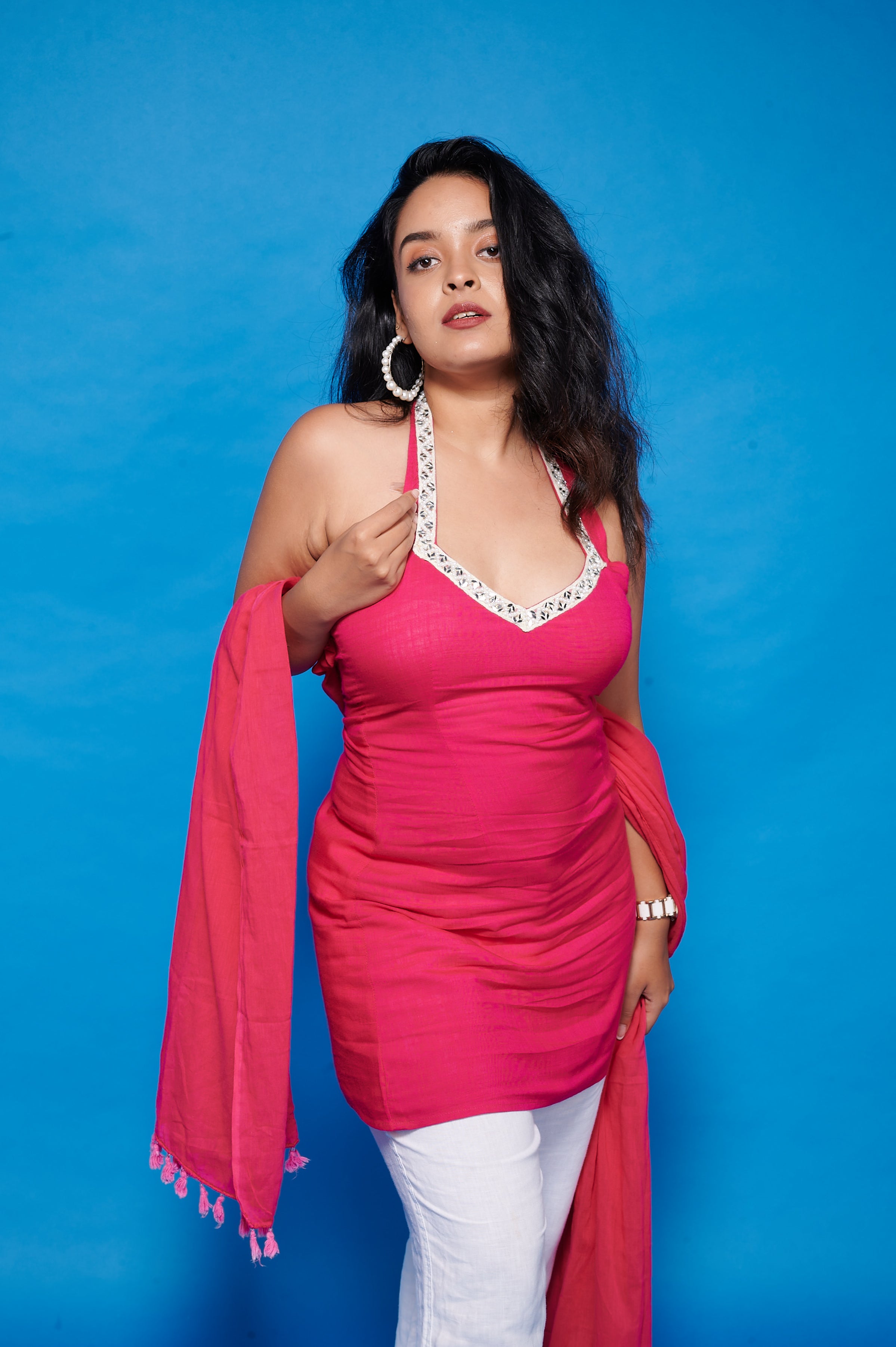 Shehzadi Halter Top