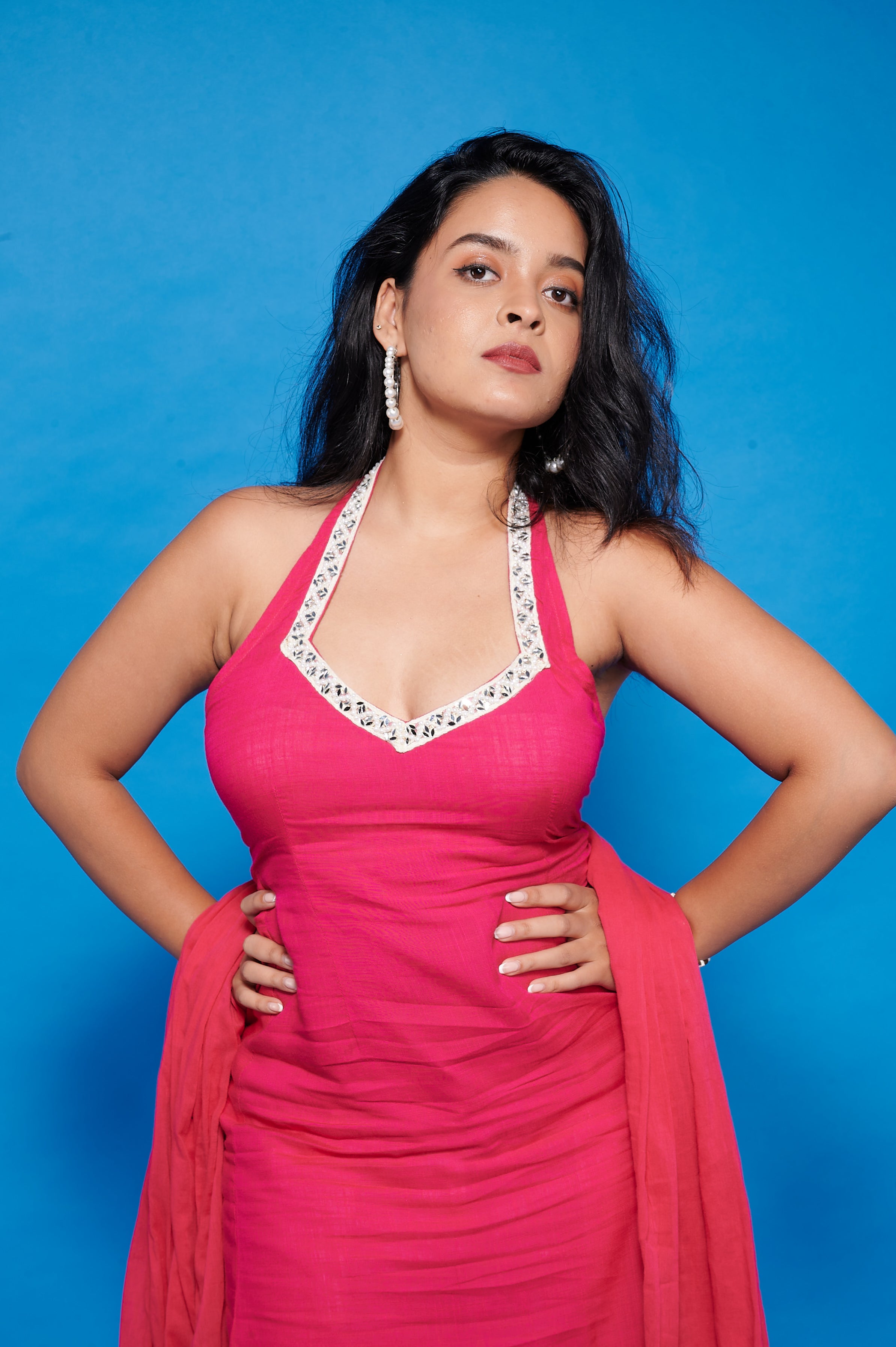 Shehzadi Halter Top