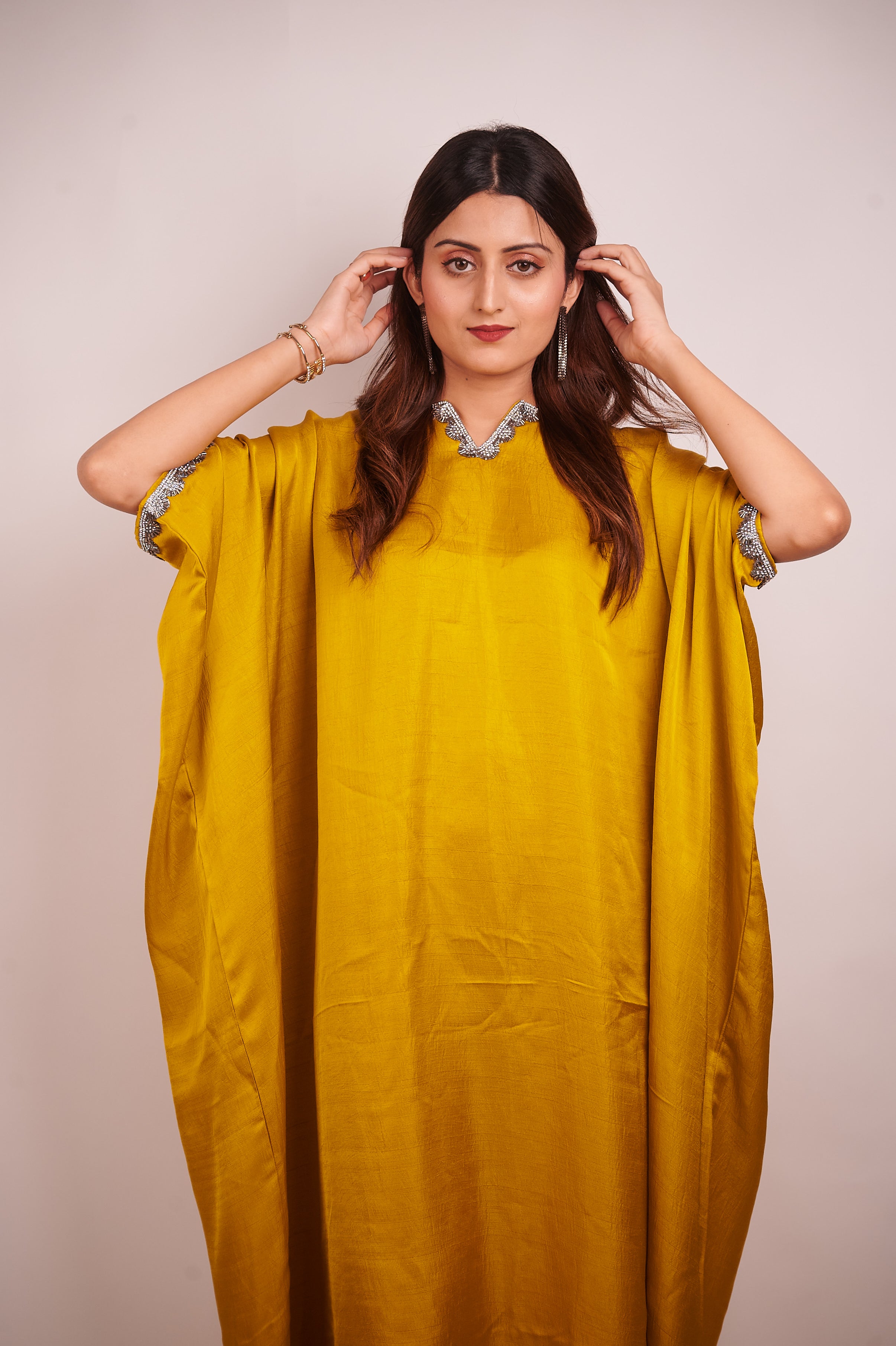 Mustard kaftan