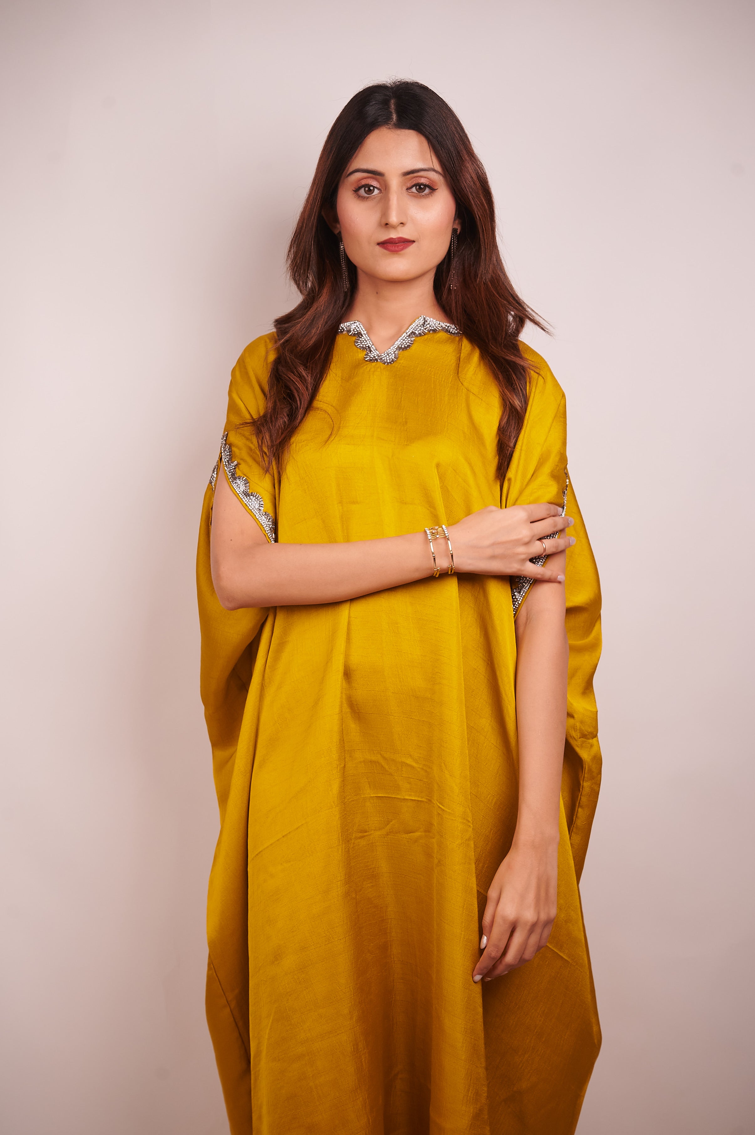 Mustard kaftan