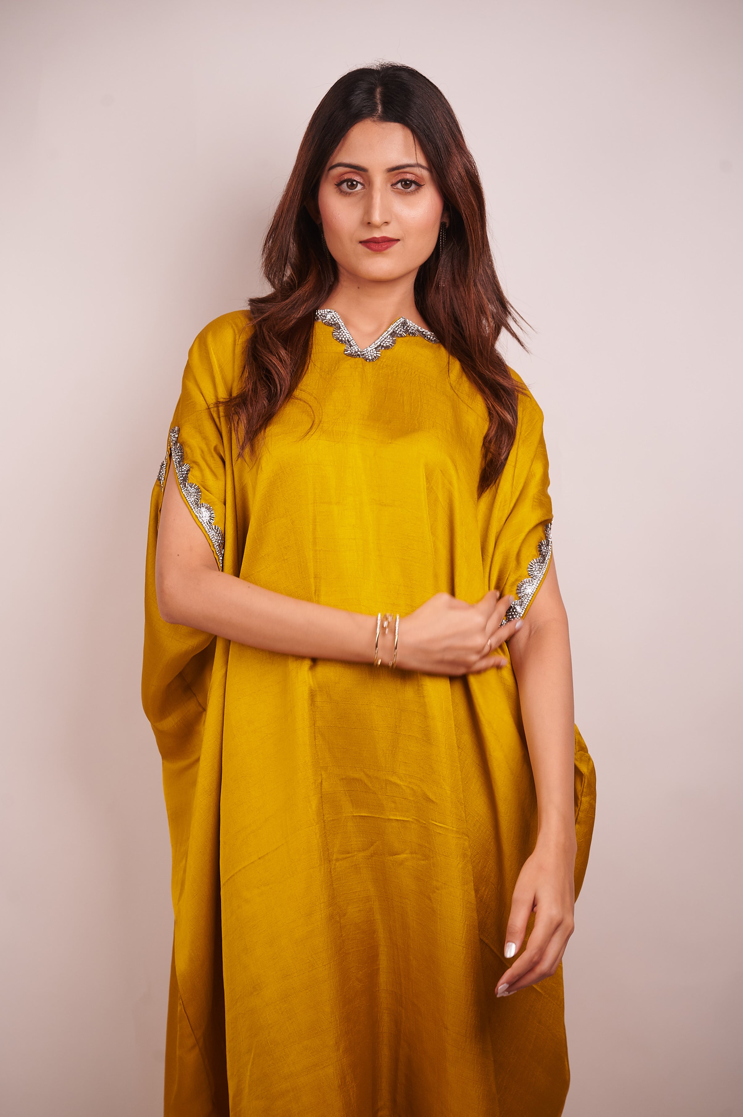 Mustard kaftan