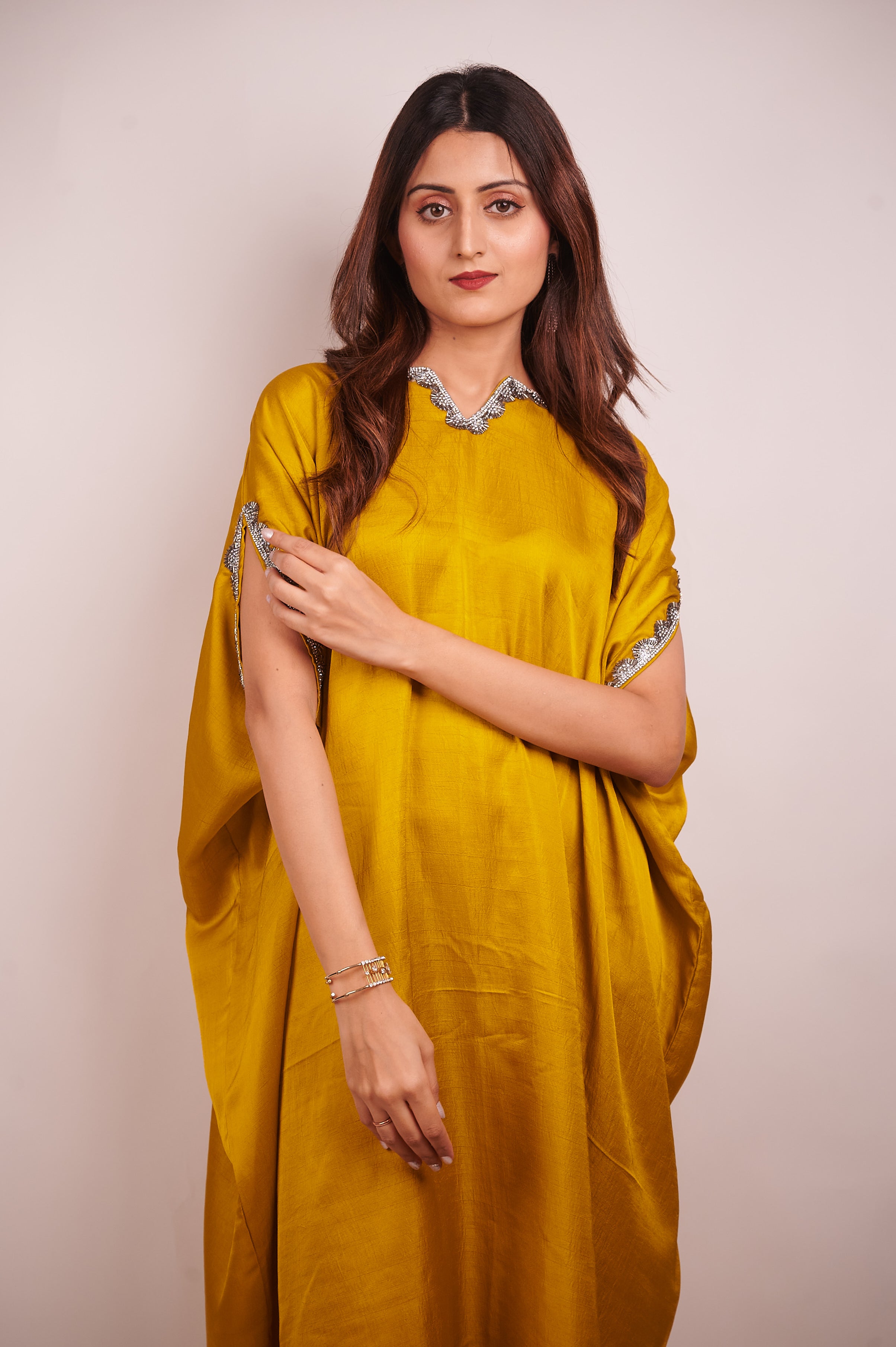 Mustard kaftan