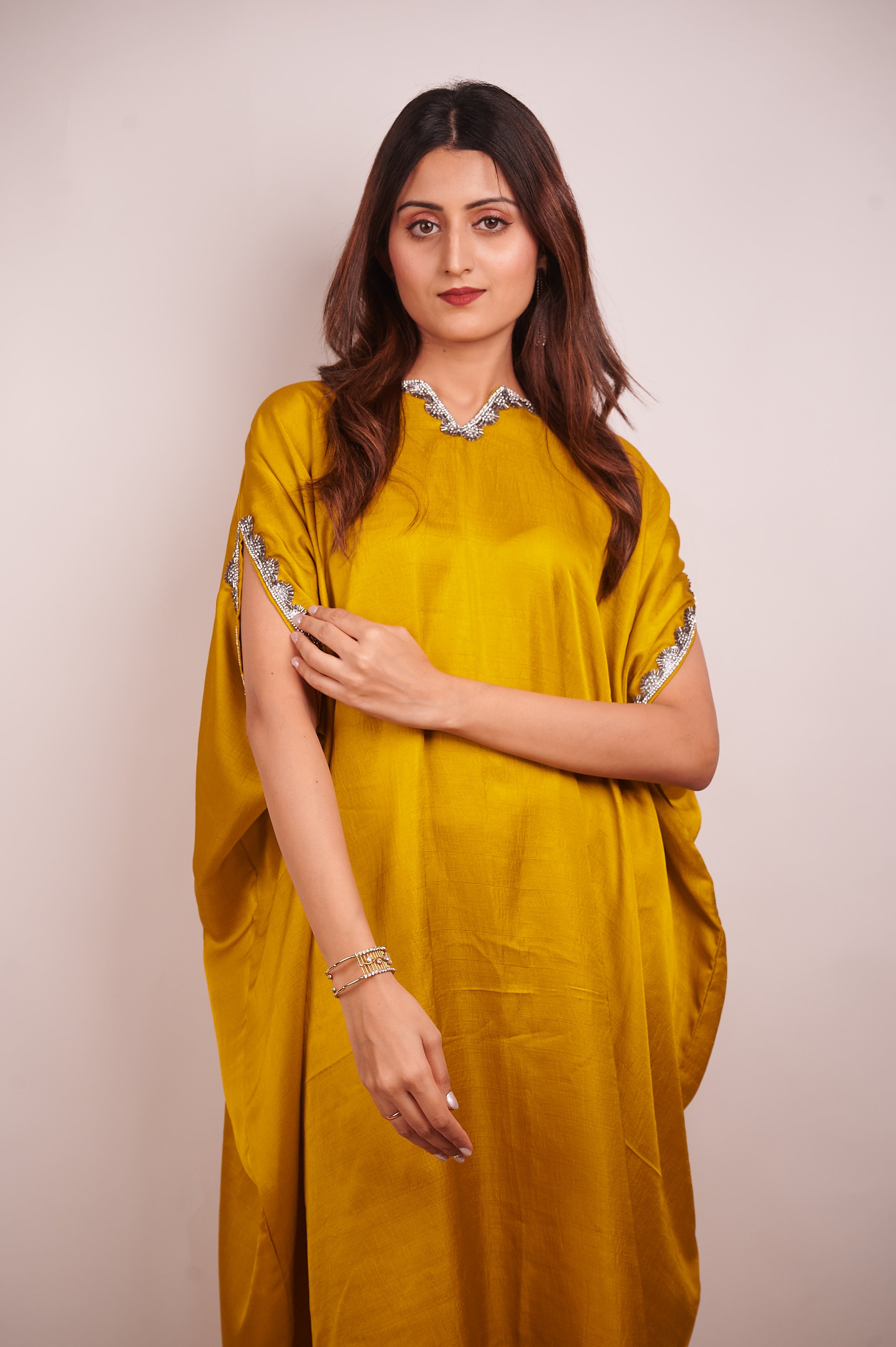 Mustard kaftan