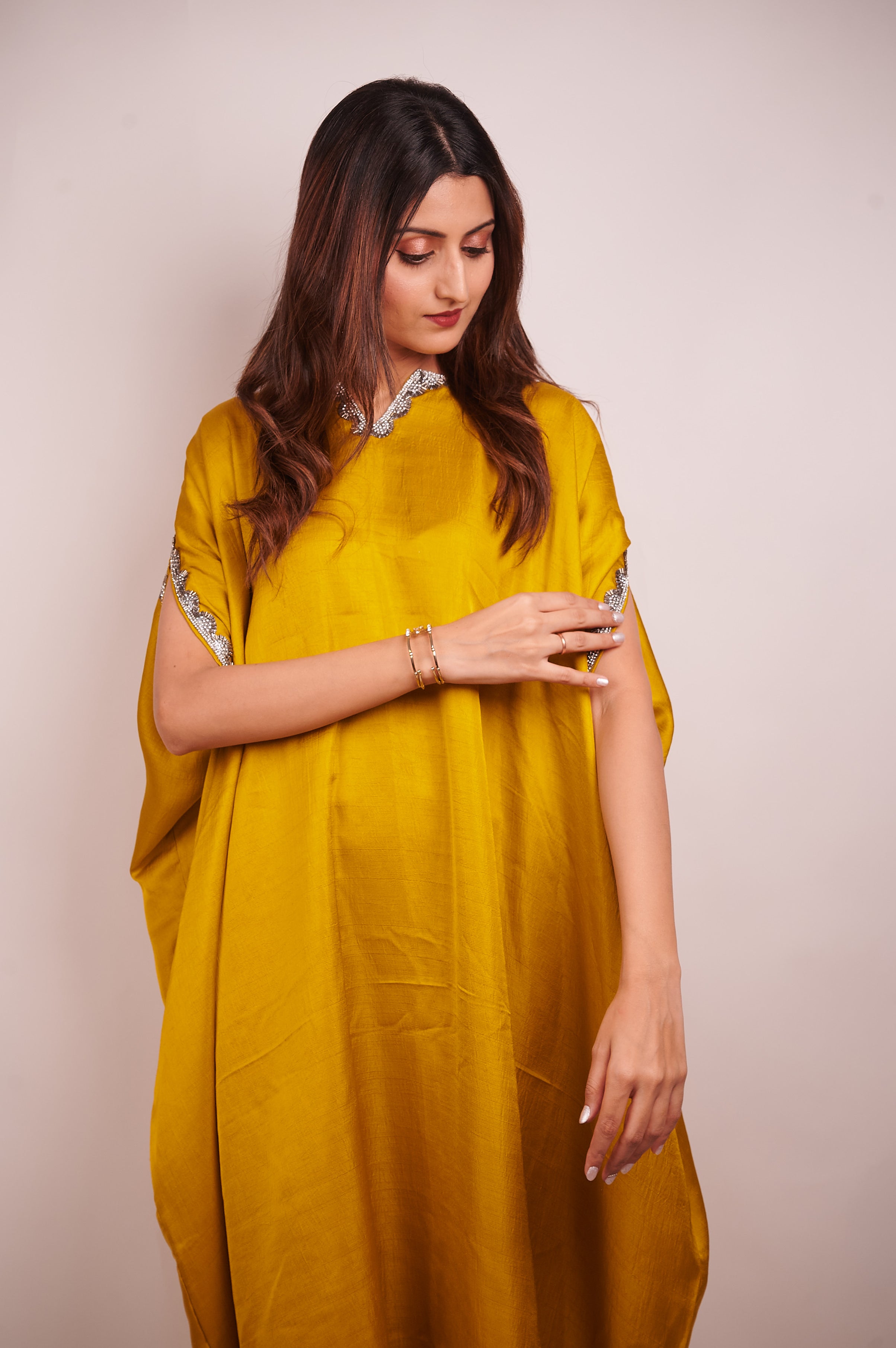 Mustard kaftan