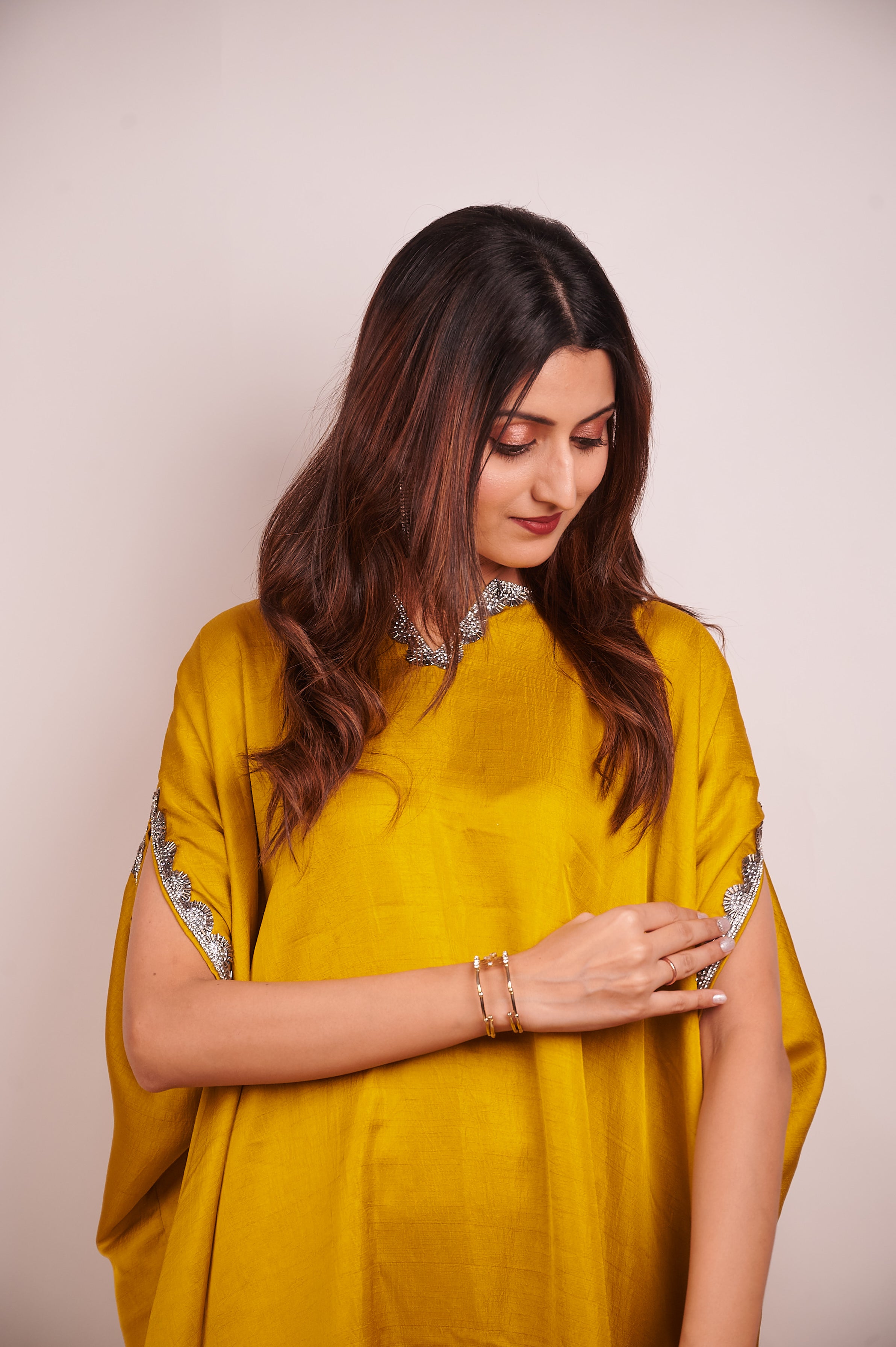 Mustard kaftan