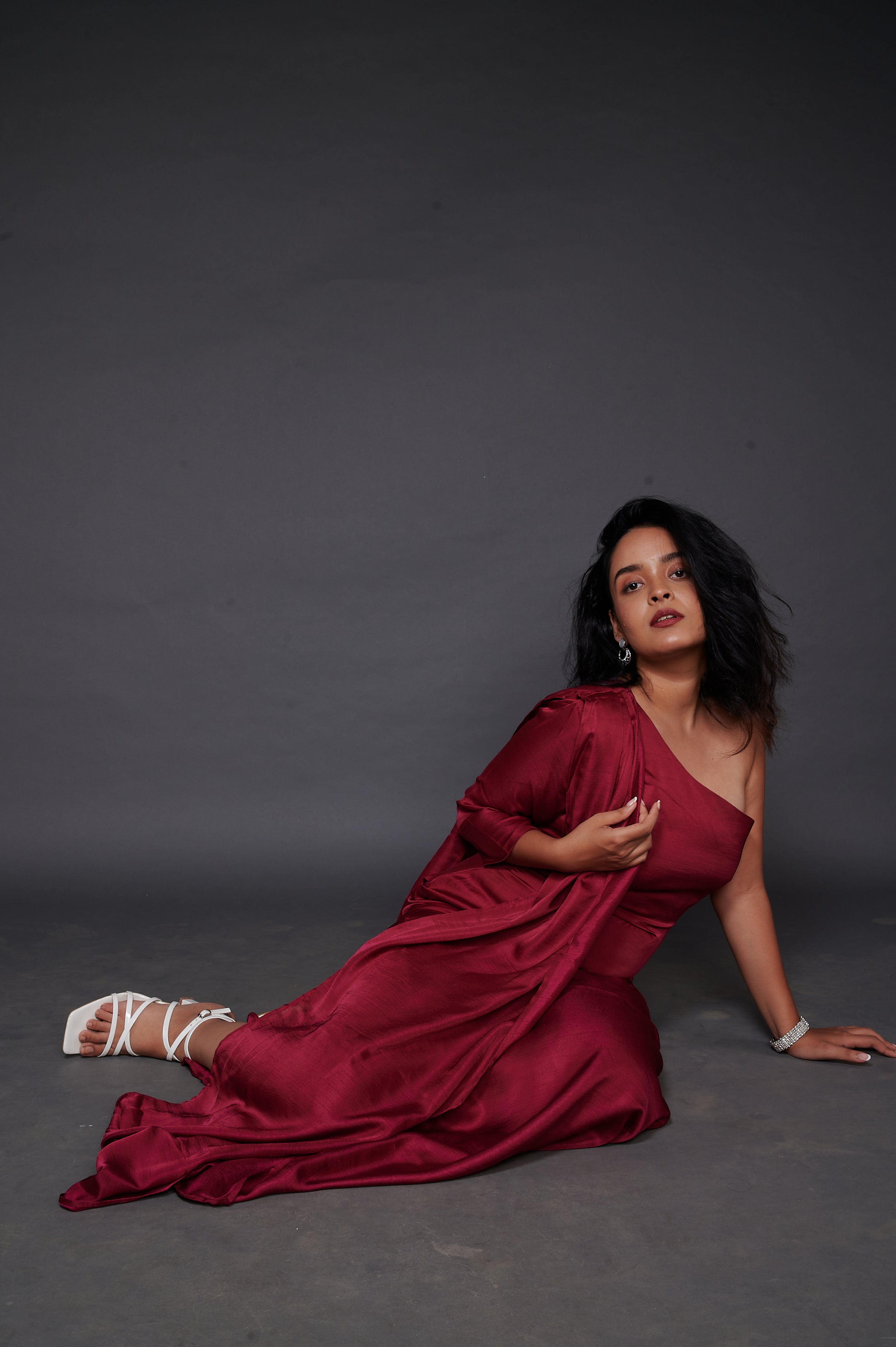 Rose Style Gown Without Belt