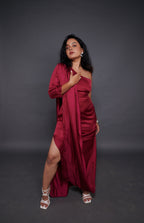 Rose Style Gown Without Belt