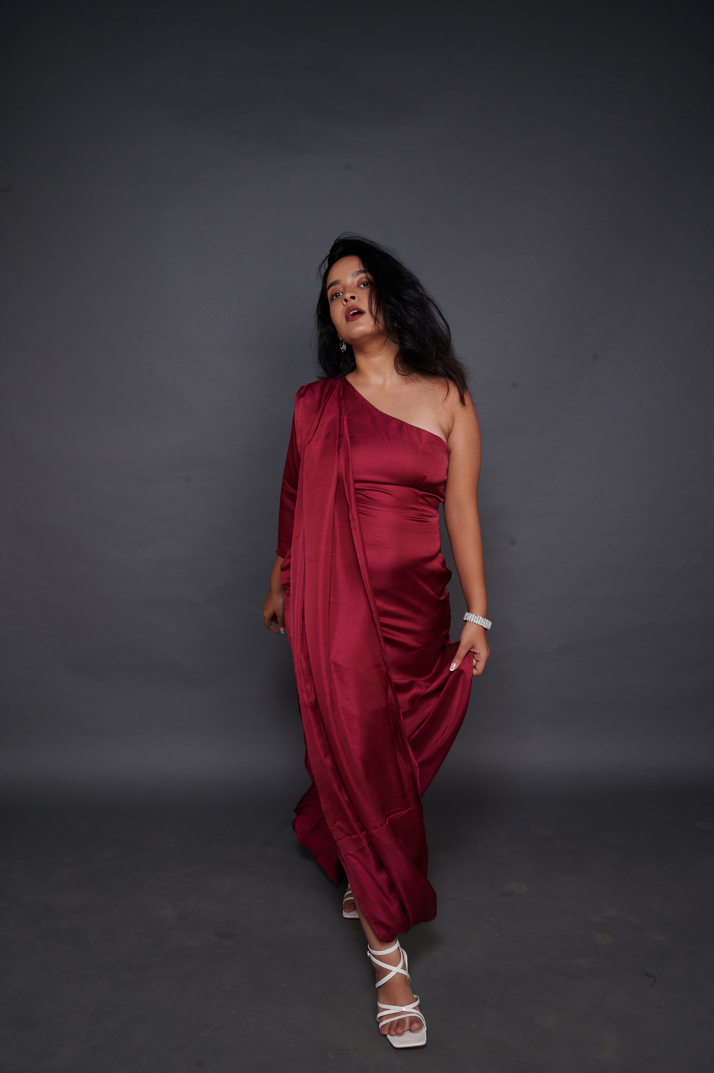Rose Style Gown Without Belt