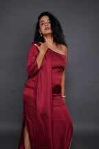 Rose Style Gown Without Belt