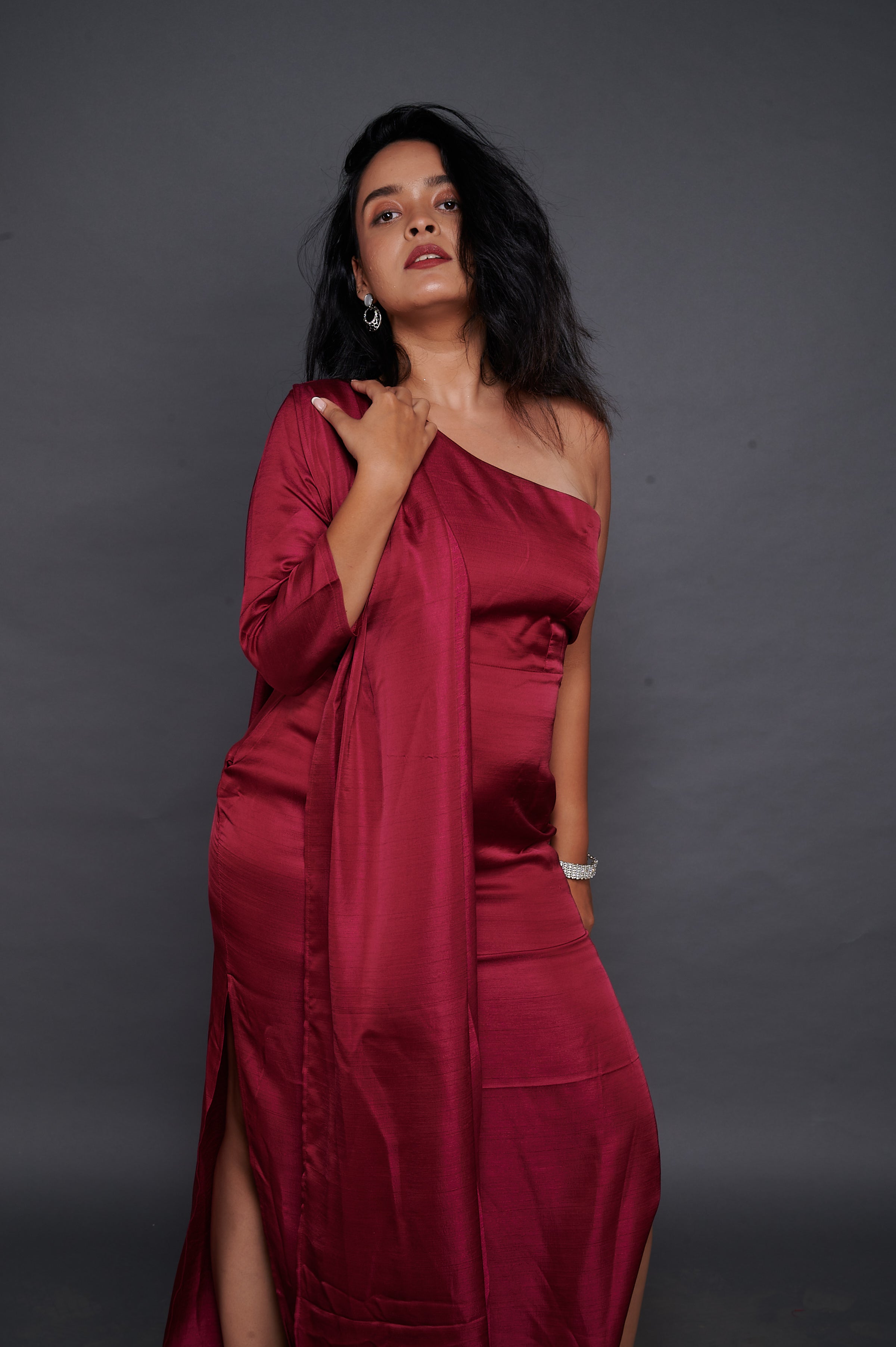 Rose Style Gown Without Belt