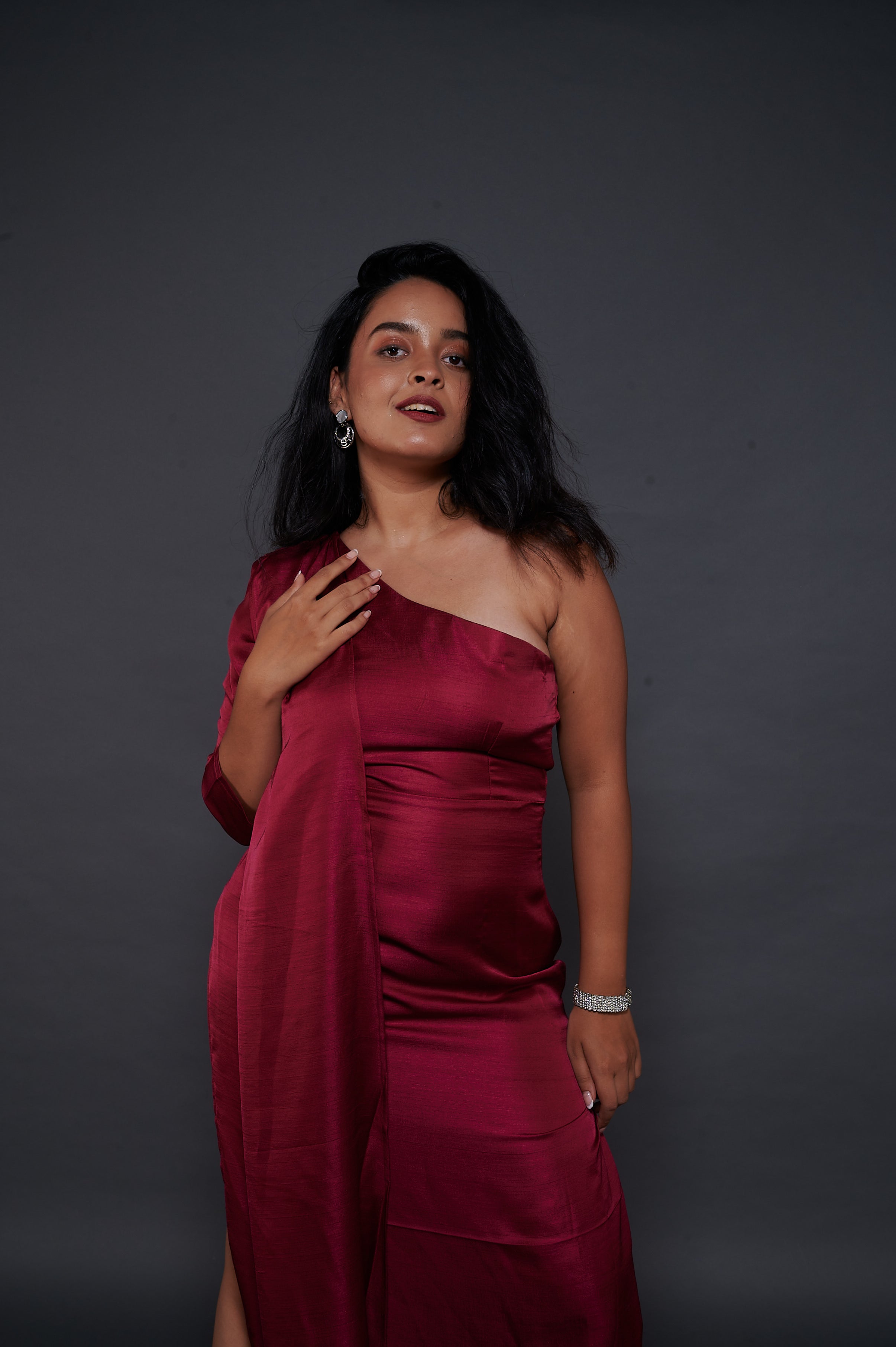 Rose Style Gown Without Belt