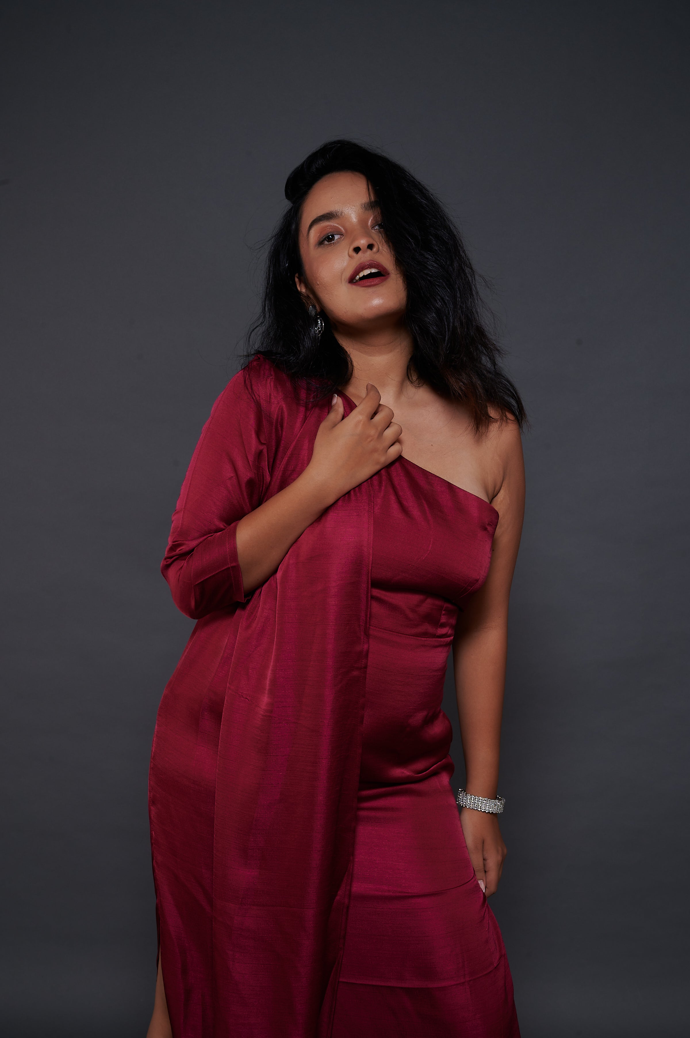 Rose Style Gown Without Belt