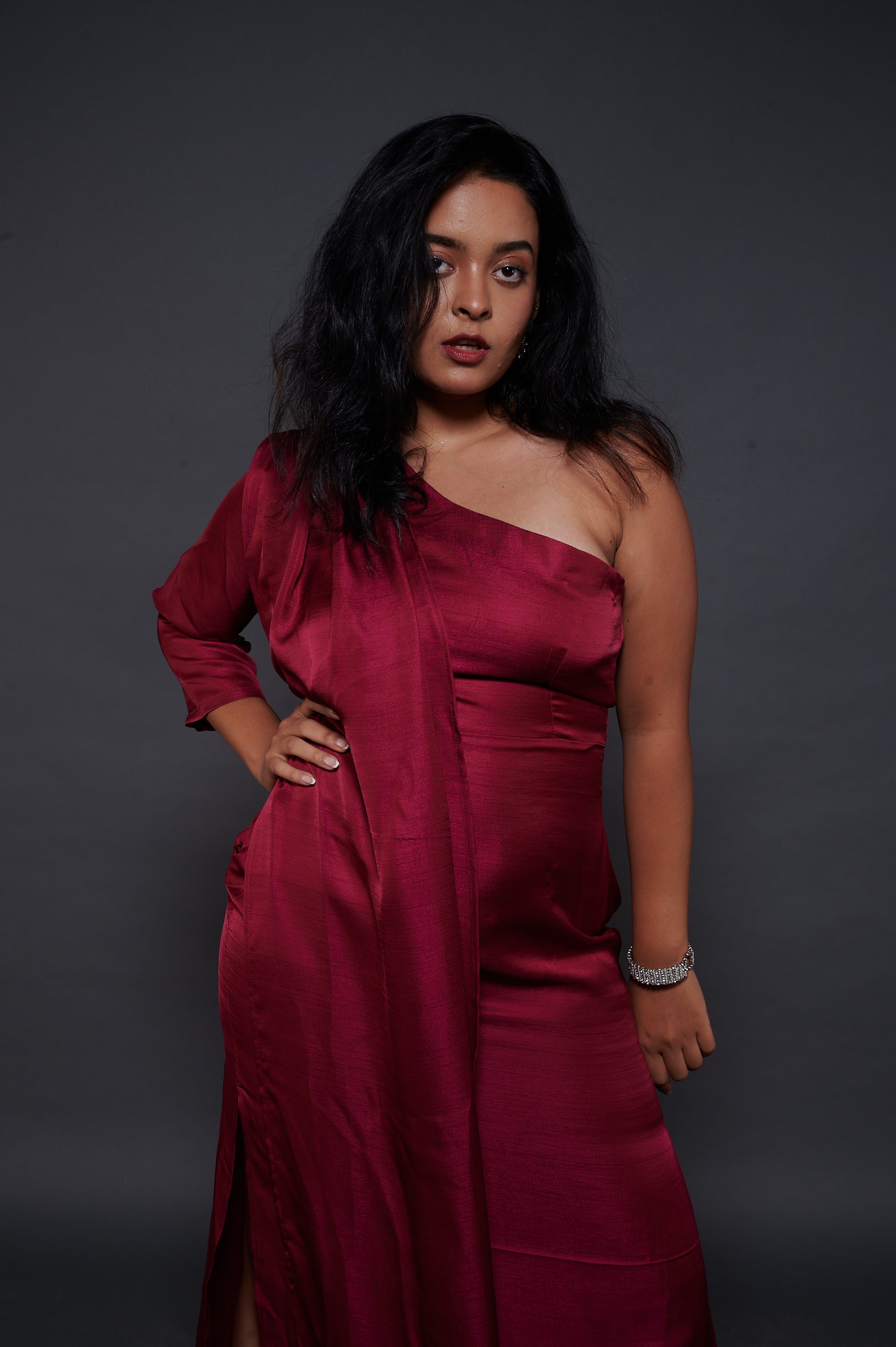 Rose Style Gown Without Belt